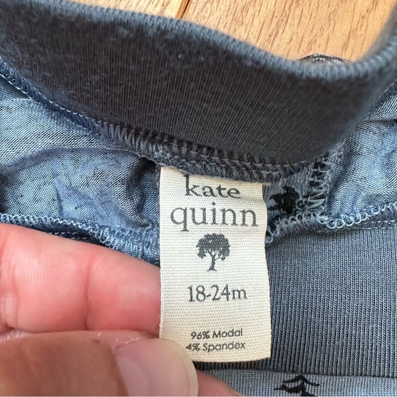 Kate Quinn Modal Sasquatch Bigfoot Print Shorts 18-24 Months Blue - Picture 2 of 3